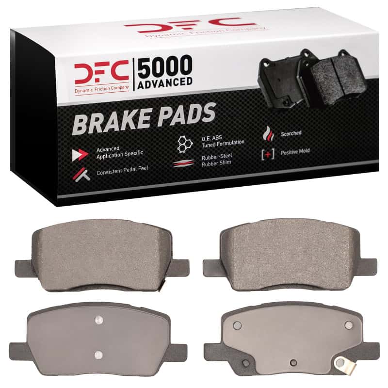 DFC — DFC 17-25 Tesla Model X Rear 5000 Advanced Low Metallic Brake Pads - view 1