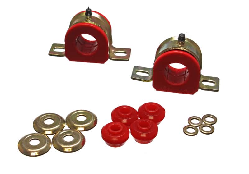 Energy Suspension — Energy Suspension 94-01 Dodge Ram 1500 / 94-02 Ram 2500/3500 4WD Red 30mm Front Sway Bar Bushings
Sway Bar Bushing Kit - view 4