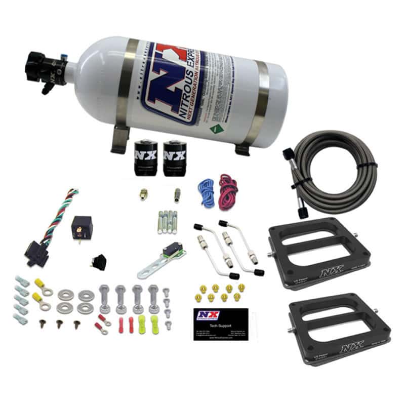 Nitrous Express — Nitrous Express Dual Dom/Alc Nitrous Kit (100-500HP) w/10lb Bottle
Injection System Kit
N2OSys - view 2