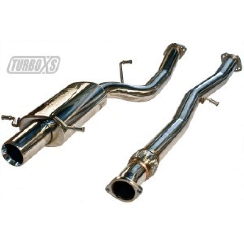 Turbo XS — Turbo XS 04-08 Forester 2.5 XT Cat Back Exhaust
Exhaust System - view 1