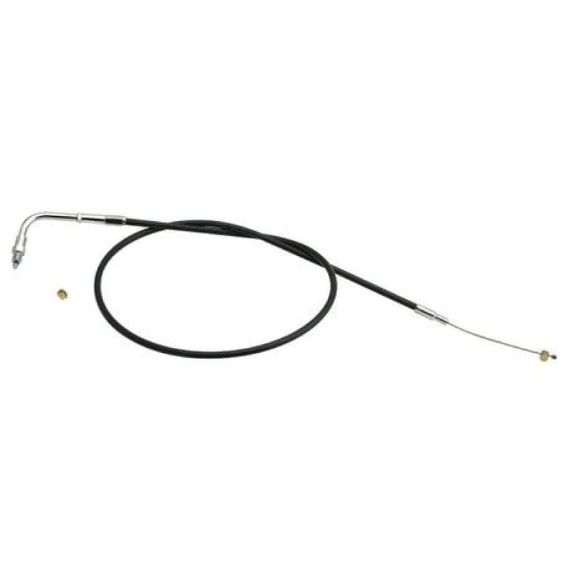 S&S Cycle — S&S Cycle 81-95 HD 39in Threaded Throttle Cable - Close Side - view 2