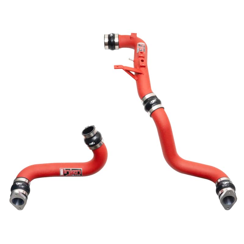 Injen — Injen 22-23 Honda/Acura Civic/Si/Integra 1.5L Turbo Aluminum Intercooler Pipe Kit - Wrinkle Red - view 1