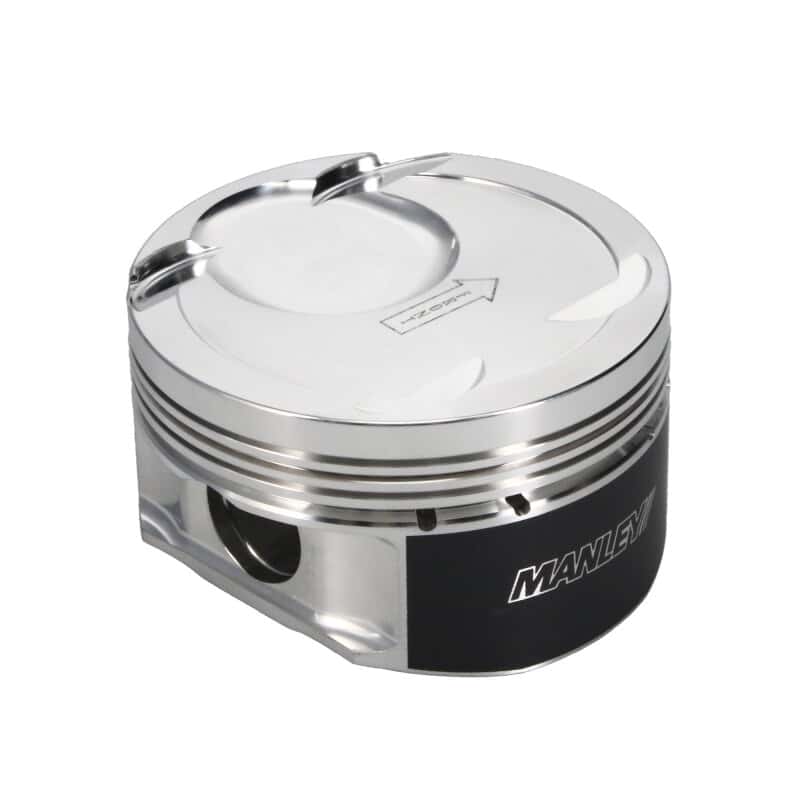 Manley Performance — Manley Ford 3.5L Ecoboost 3.642in Bore 1.239in Comp Height -8.5cc Dish Extreme Duty Piston Set
Piston Set - view 5