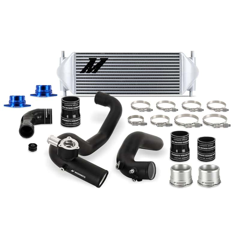 Mishimoto — Mishimoto 2021+ Ford Bronco 2.3L Intercooler Kit - Black Pipes/Silver Core
Intercooler Kit - view 1