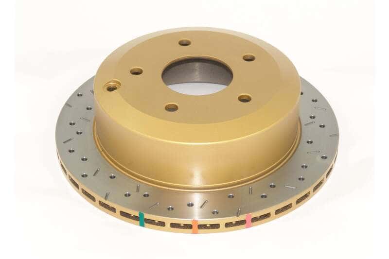 DBA — DBA 05 Pontiac GTO Rear Slotted & Drilled 4000 Series Rotor
XS 4000 Series
Brake Rotor - view 1