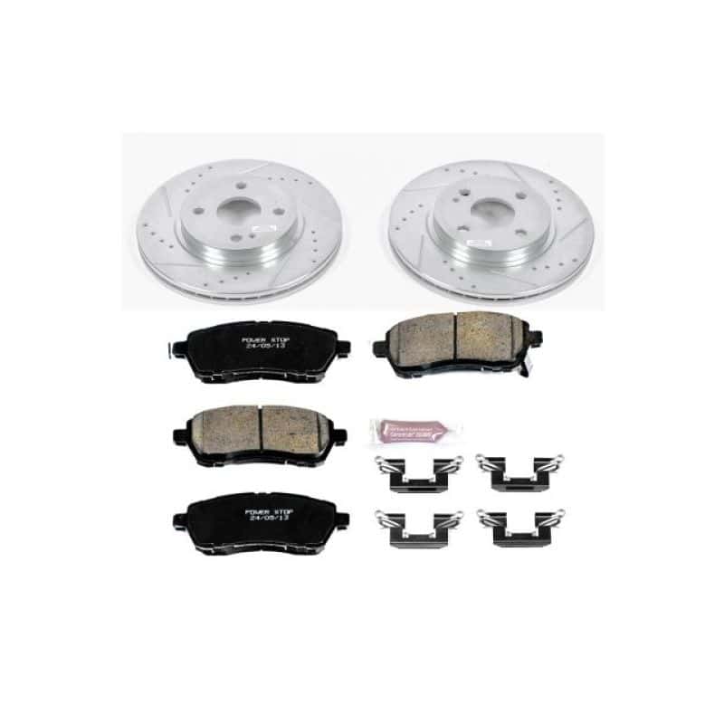 PowerStop — Power Stop 11-14 Mazda 2 Front Z23 Evolution Sport Brake Kit - view 1
