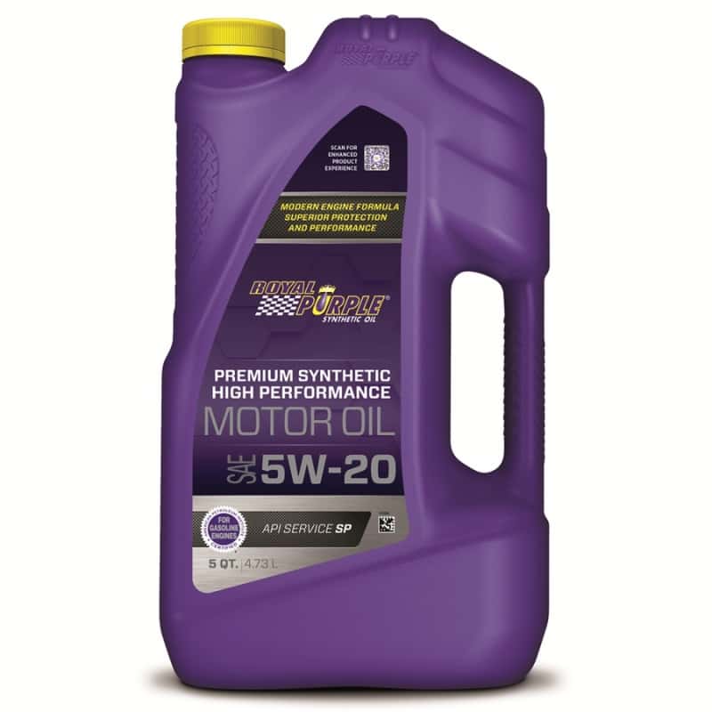 Royal Purple — Royal Purple Premium Synthetic High Performance Multi-Grade 5W20 Motor Oil - 5 Quart - view 1