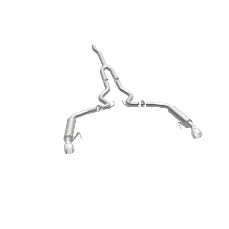 Magnaflow — MagnaFlow Cat-Back 15-16 Ford Mustang 2.3L L4 Competition SS 3in Dual Split Rear 4.5in Black Tips
Cat-Back - view 21