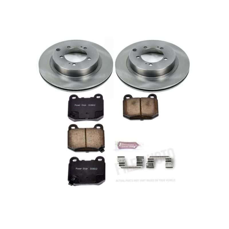 PowerStop — Power Stop 03-06 Mitsubishi Lancer Rear Autospecialty Brake Kit - view 1