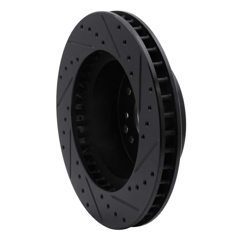 R1 Concepts — R1 63-82 Chevrolet Corvette Front/Rear Left Drilled & Slotted Black Brake Rotor
R1 Brake Rotor Drill - view 4