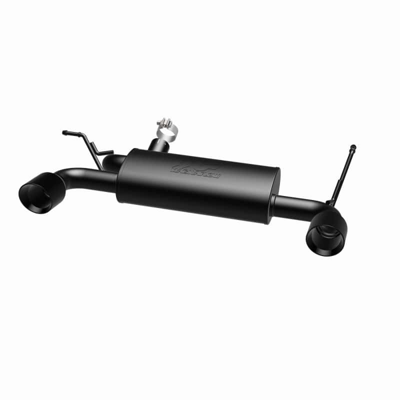 Magnaflow — MagnaFlow 07-17 Jeep Wrangler JK 3.8/3.6L Dual Split Rear Exit Black Axle-Back Exhaust
Axle-Back
Cat-Back - view 44