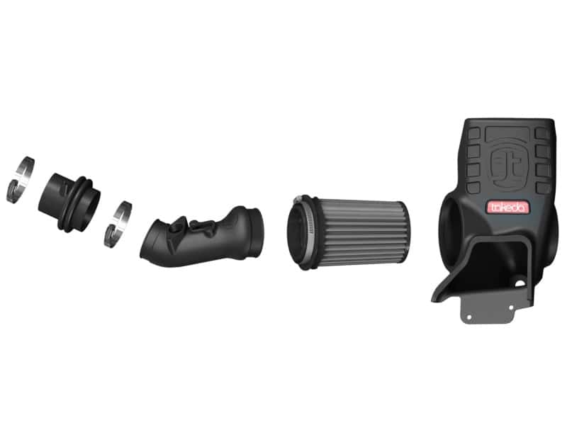 aFe — aFe POWER Momentum GT Pro Dry S Intake System 2017 Honda Civic Type R L4-2.0L (t)
Takeda Intake System - view 5