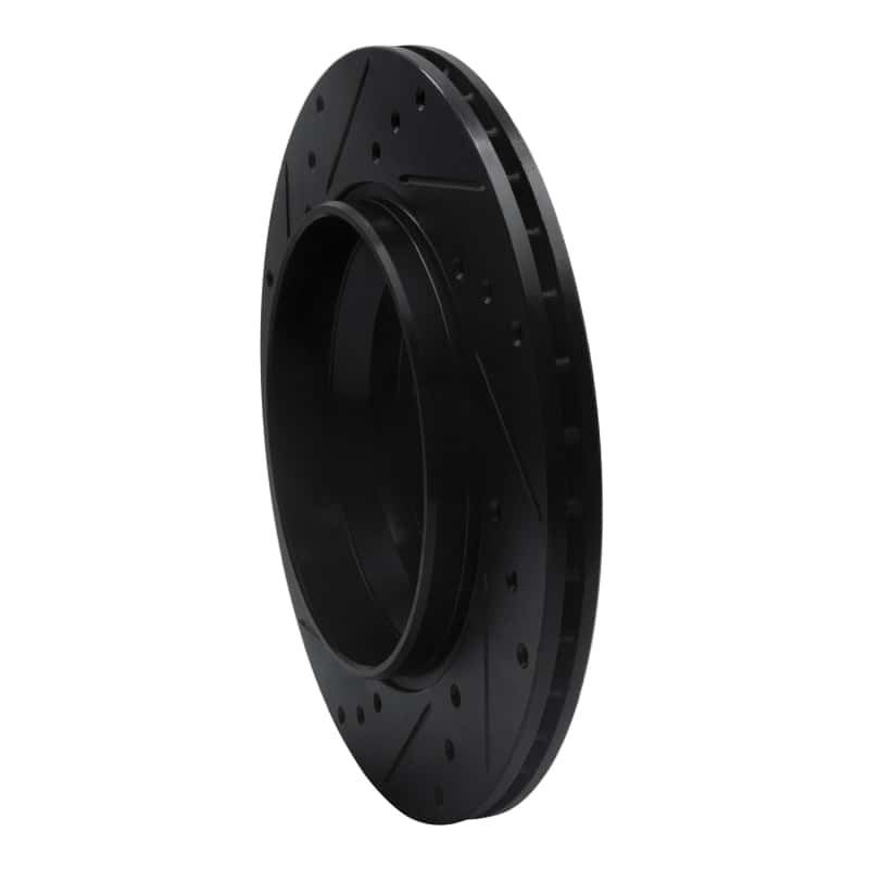 R1 Concepts — R1 03-14 Volvo XC90 Rear Right Drilled & Slotted Black Brake Rotor
R1 Brake Rotor Drill - view 4