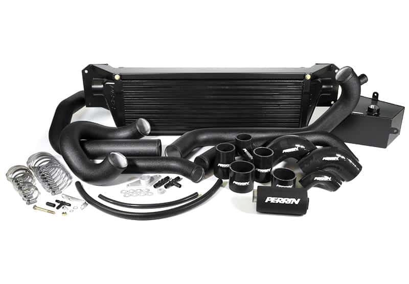 Perrin Performance — PERRIN 15-21 Subaru WRX/STI Front Mount Intercooler Core + Mounting Beam - Black Core - view 2