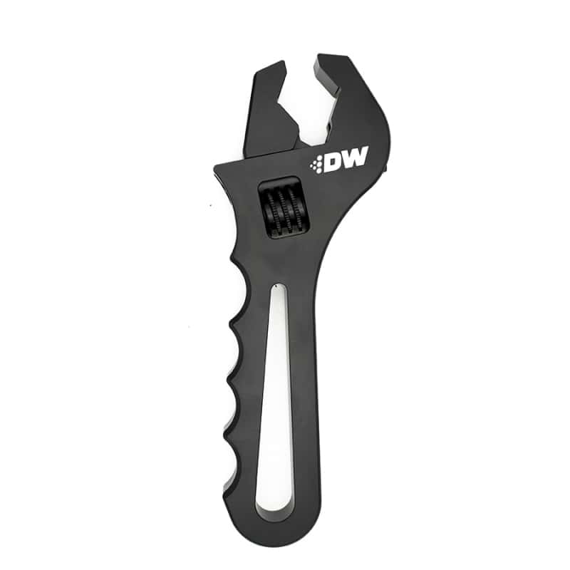 DeatschWerks — DeatschWerks Adjustable AN Hose End Wrench - Black Anodized - view 1