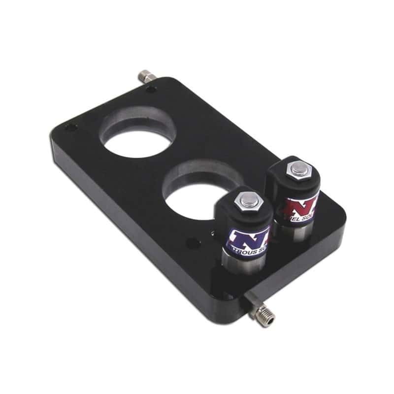 Nitrous Express — Nitrous Express Ford Mustang 4.6L 3V Nitrous Plate Conversion w/Integrated Solenoids
Injector Plate
N2OPlate - view 1