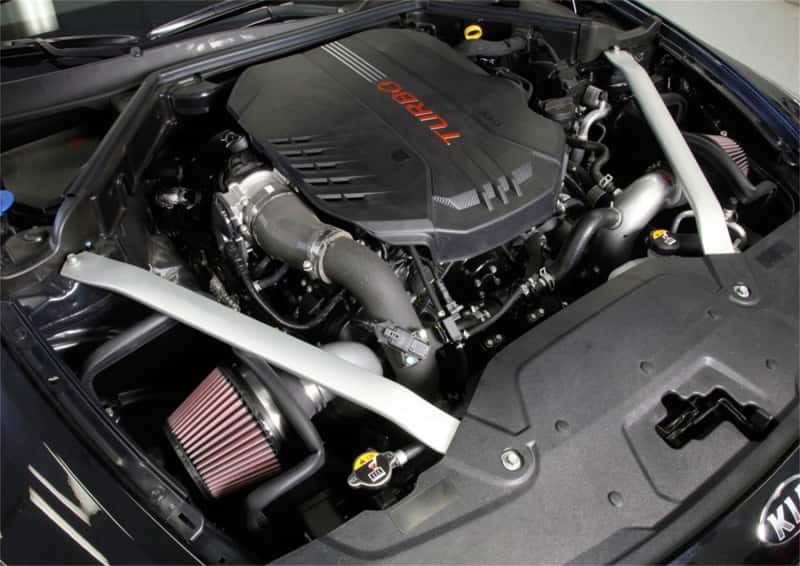 K&N Engineering — K&N 2018 Kia Stinger 3.3L Turbo Typhoon Air Intake
Performance Air Inta
Air Intake System - view 5
