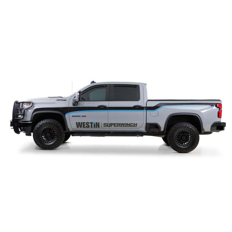 Westin — Westin 19-26 Chevy Silverado/GMC Sierra 1500 CrewCab AT6 Running Boards - Black
Running Boards - view 7