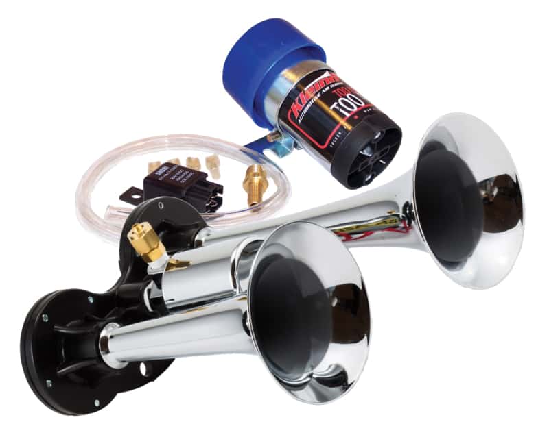 Kleinn Air Horns — Kleinn Chrome Direct Drive Dual Horn/ 6.5In/4.5In - Chrome-Plated Zinc Alloy
Direct Drive Horn - view 2