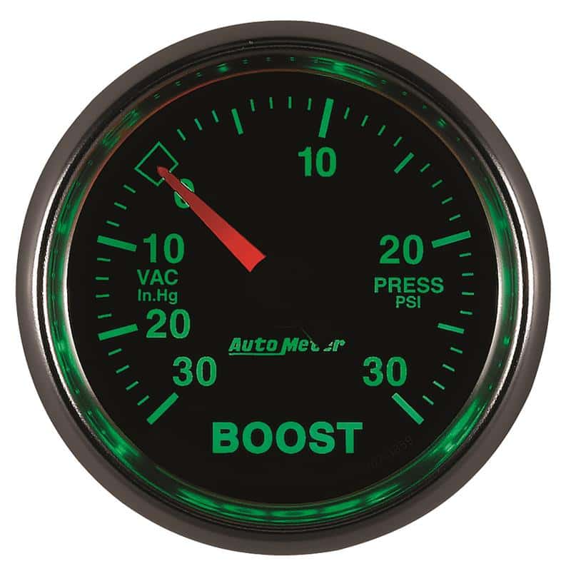 AutoMeter — Autometer GS 30inhg-30PSI Digital Vac/Boost Gauge
2-1/16" BOOST-VAC, 3 - view 4
