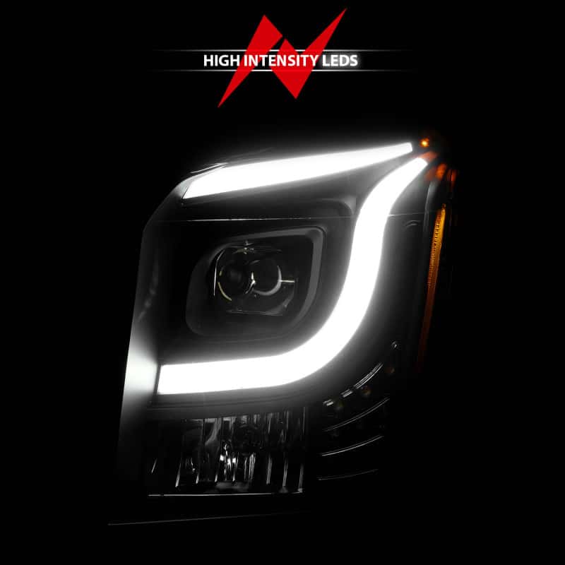 ANZO — ANZO 15-17 GMC Yukon/Yukon XL Projector Headlights Black Housing/Clear Lens (w/ Light Bars)
Head Light Set
HdLtSet - view 13