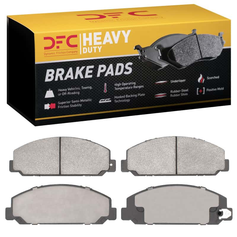 DFC — DFC 13-20 Hino 5 Rear/Front Heavy Duty Pads - Semi Metallic
DFC Brake Pad Set - view 1