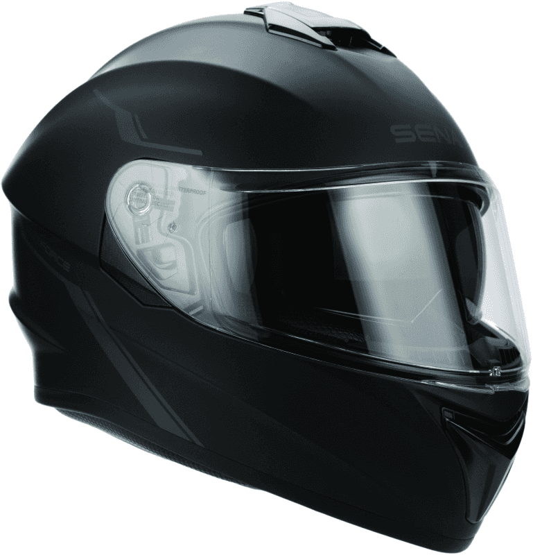 Sena Technologies — Sena Technologies Outforce Full Face Bluetooth Helmet Matte Black - Small - view 2