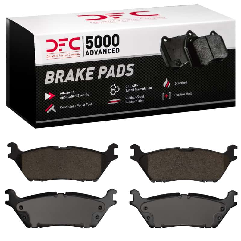 DFC — DFC 15-21 Ford F-150 RWD Rear 5000 Advanced Ceramic Brake Pads
DFC Brake Pad Set - view 1