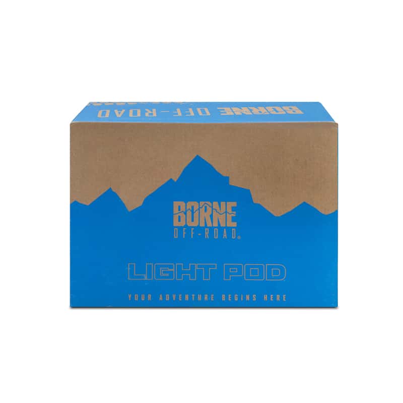 Borne Off-Road — Borne Off-Road 21+ Bronco Light Pods 2pc Ditch 3x3 Flood - view 8