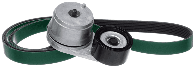 Gates — Gates 00-03 Freightliner FLD Detroit Diesel 6 Cyl 12.7L Diesel Serpentine Belt Kit - view 2