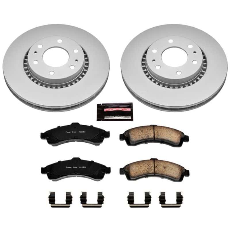 PowerStop — Power Stop 04-05 Buick Rainier Front Z17 Evolution Geomet Coated Brake Kit - view 1