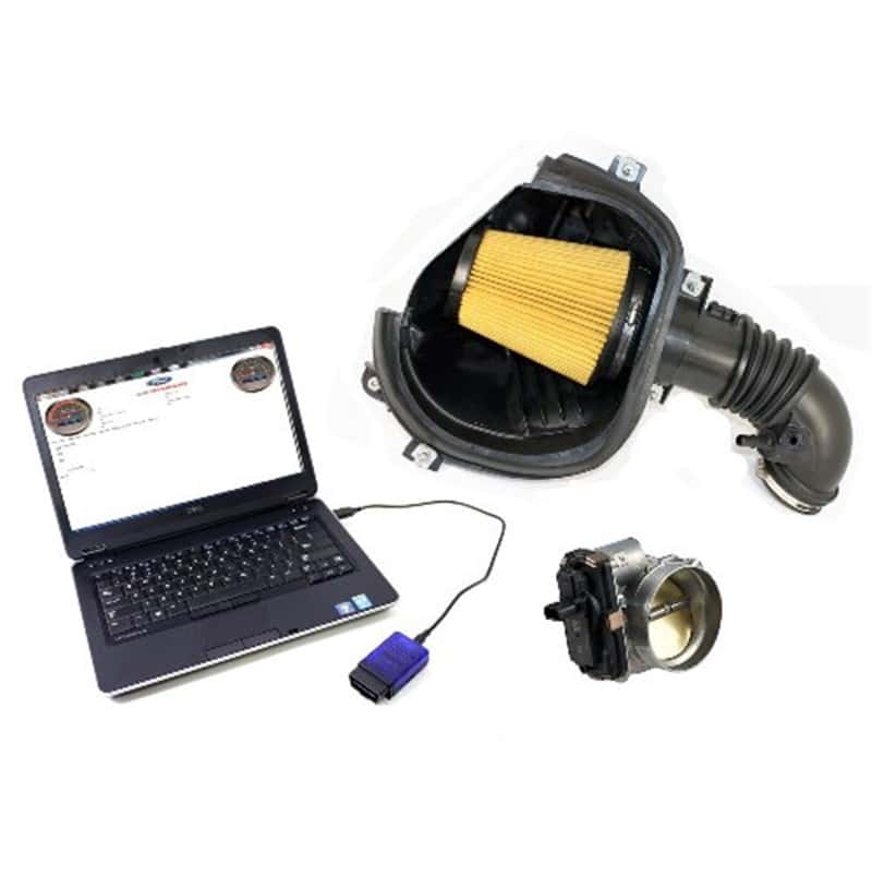 Ford Racing — Ford Racing 2015-2017 Mustang GT Cold Air Intake & Calibration Power Pack 2
Air Intake Kit - view 1