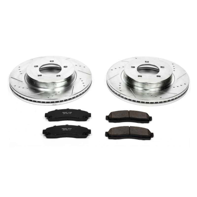 PowerStop — Power Stop 02-05 Ford Explorer Front Z23 Evolution Sport Brake Kit - view 1
