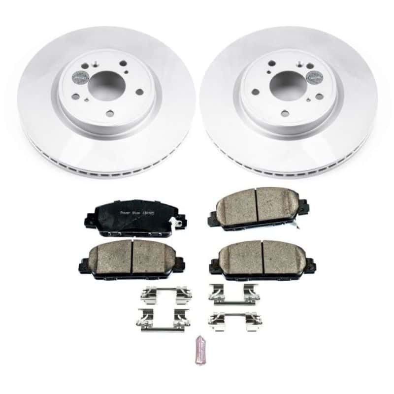 PowerStop — Power Stop 18-19 Honda Accord Front Z17 Evolution Geomet Coated Brake Kit - view 1