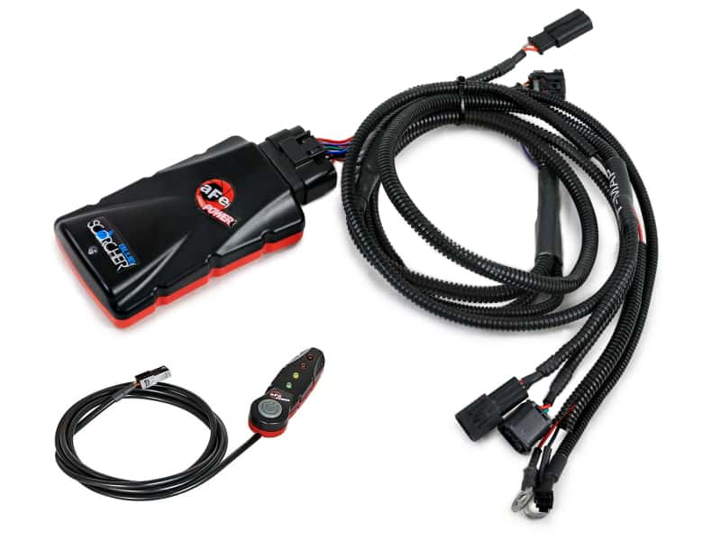aFe — aFe Scorcher Blue Module 24-25 Toyota Tacoma / 2025 4Runner L4 2.4L (T)
Power Module - view 3