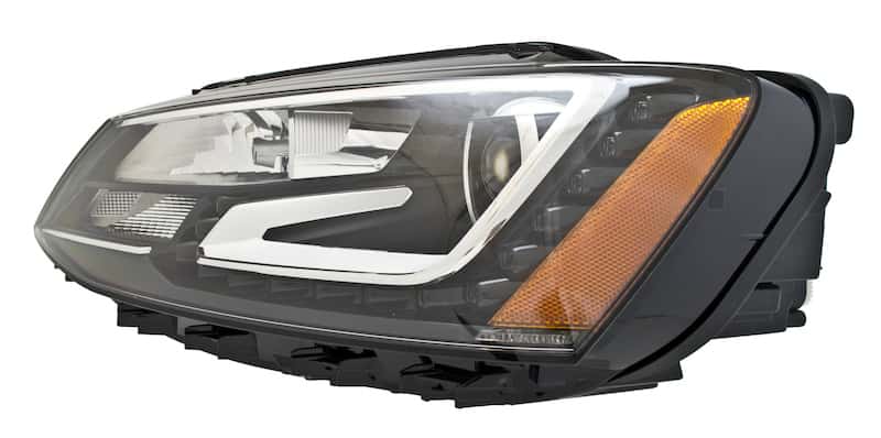 Hella — Hella 2013-2014 Volkswagen Jetta Headlight Assembly
Headlight Assy RH - view 6
