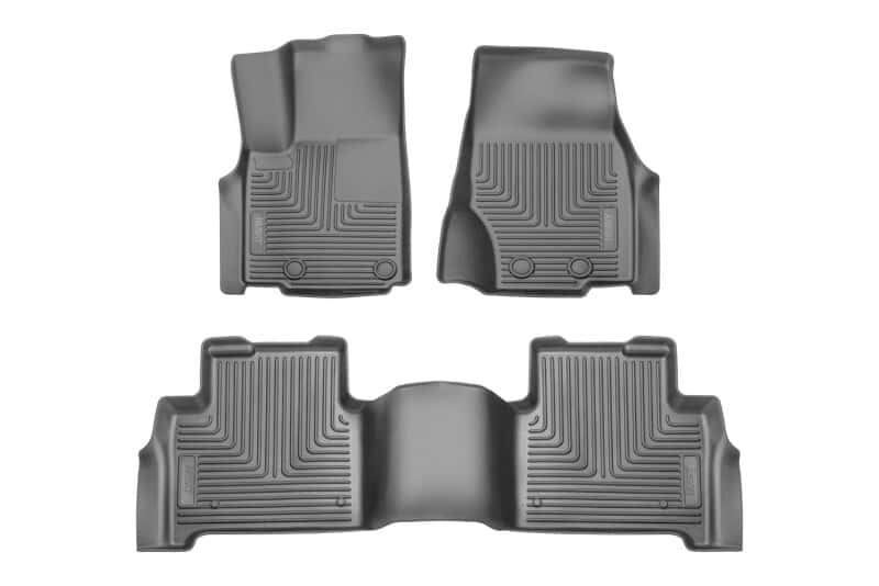 Husky Liners — Husky Liners 2022 Jeep Grand Cherokee (New Style) Weatherbeater Black Front & 2nd Seat Floor Liner
Weatherbeater Series
Floor Liners - view 1