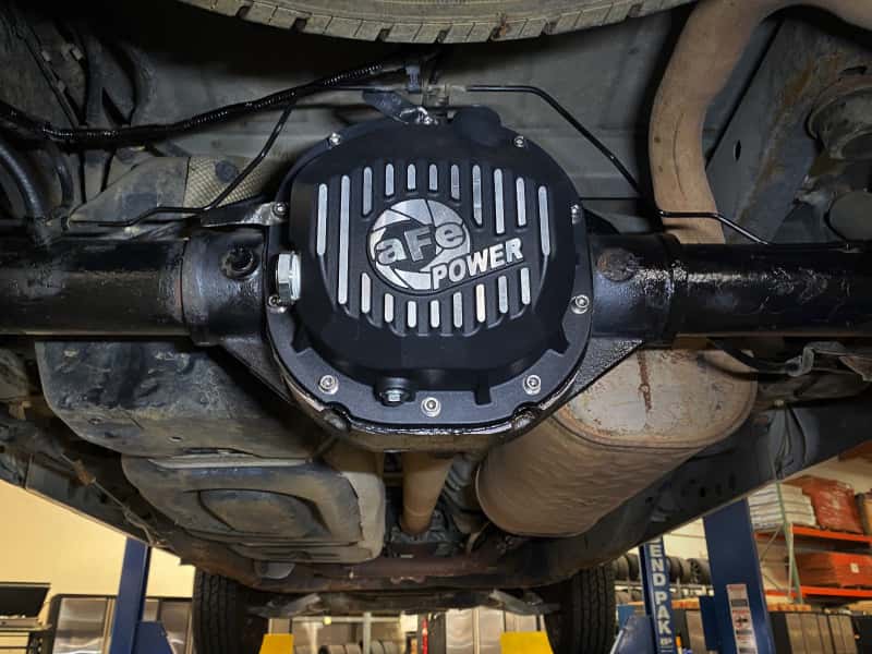 aFe — aFe 90-14 Ford F-150 Rear Differential Cover - Black w/ Machined Fins
Differential Cover - view 6