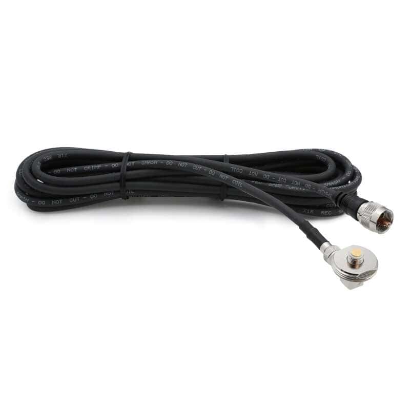 Rugged Radios — Rugged Radios 15 Ft Antenna Cable with Removable Mini 3/8 NMO Bulkhead Mount - view 2