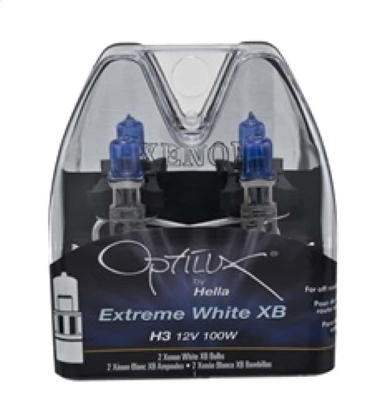 Hella — Hella Optilux H3 12V / 100W Xenon White XB Light Bulb
H3 Halogen Bulb - view 8
