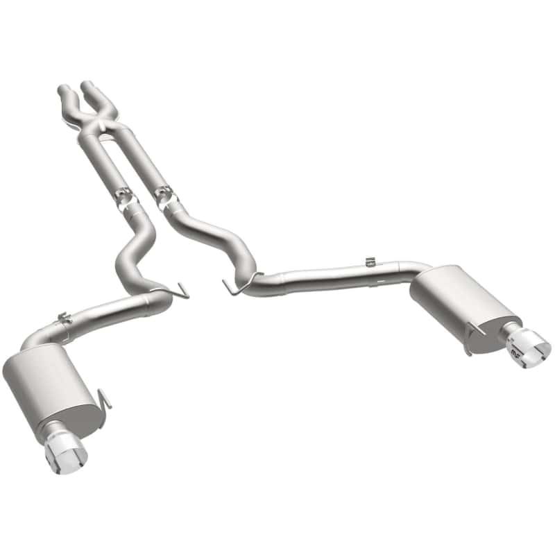 Magnaflow — MagnaFlow Cat Back, SS, 3in, Street, Dual Split Polished 4.5in Tips 2015 Ford Mustang GT V8 5.0L
Cat-Back - view 27