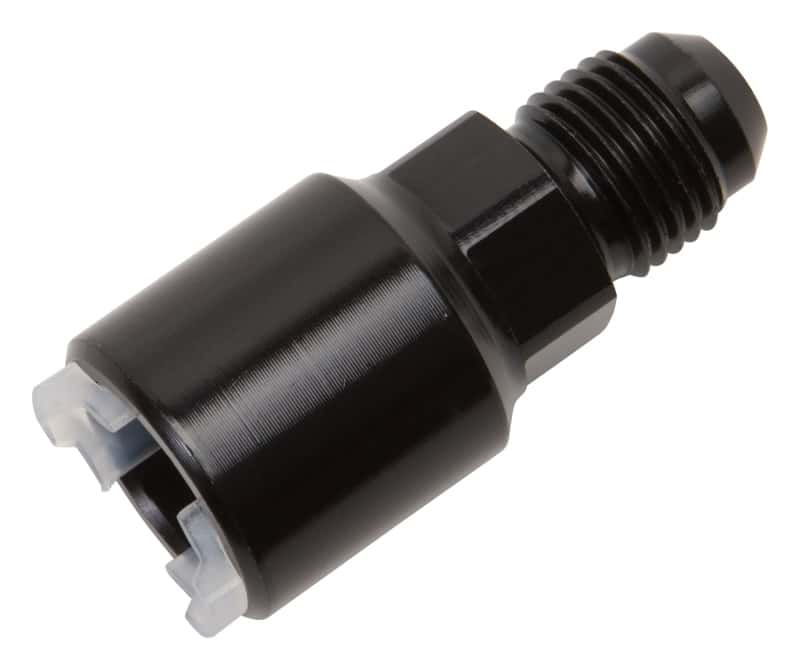 Russell — Russell Performance -6 AN male to 3/8in SAE quick-disconnect female (Black Single)
Adapter Fitting - view 1