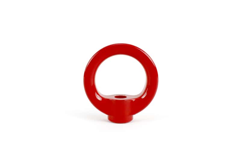 Perrin Performance — PERRIN Tow Hook Upgrade Kit - Red (For PERRIN License Plate Relocates Only) - view 2