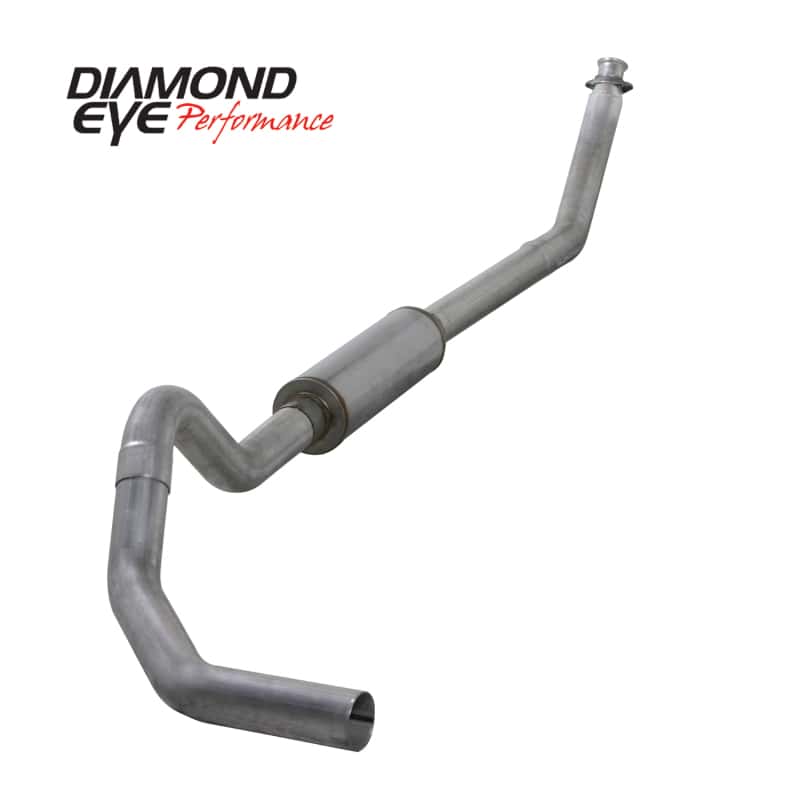 Diamond Eye Performance — Diamond Eye KIT 4in Turbo Back MFLR RPLCMENT PIPE SGL AL: 98.5 - 02 DODGE CUMMINS 5.9L
KIT; 4in.; TB MRP SG - view 7