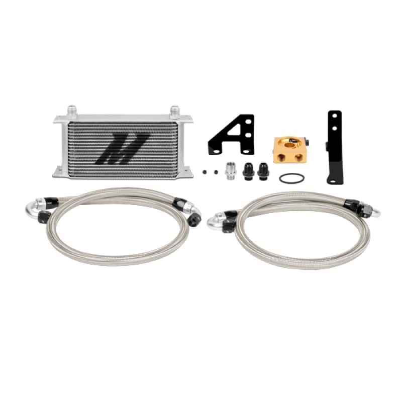 Mishimoto — Mishimoto 15 Subaru STI Thermostatic Oil Cooler Kit - Silver - view 2