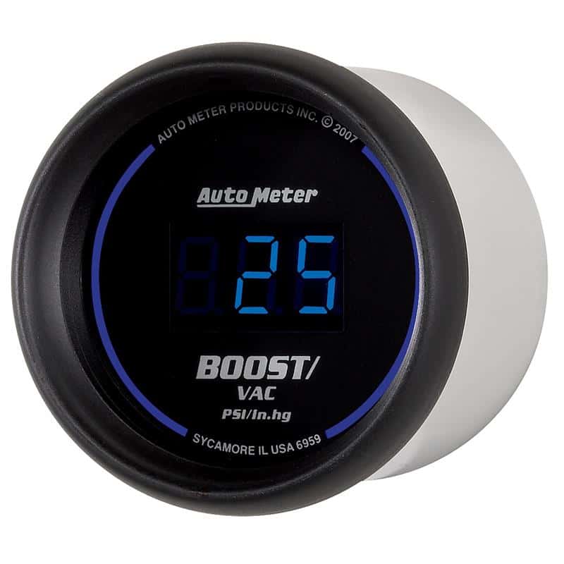AutoMeter — Autometer Cobalt Digital 52.4mm Black Vacuum/Boost Gauge
GA 2" BST 30PSI CBD - view 3