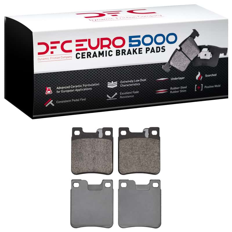 DFC — DFC 91-9 Chrysler Crossfire Rear Euro 5000 Ceramic Brake Pads
DFC Brake Pad Set - view 1