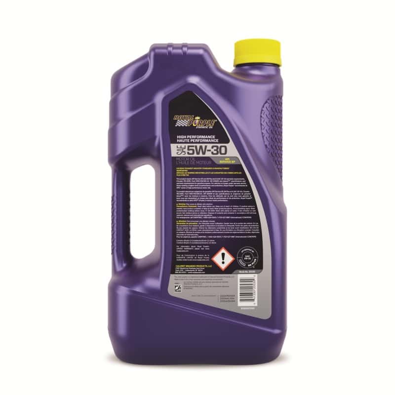 Royal Purple — Royal Purple Synthetic High Performance 5W30 Motor Oil (Canada) - 5 Quart - view 3