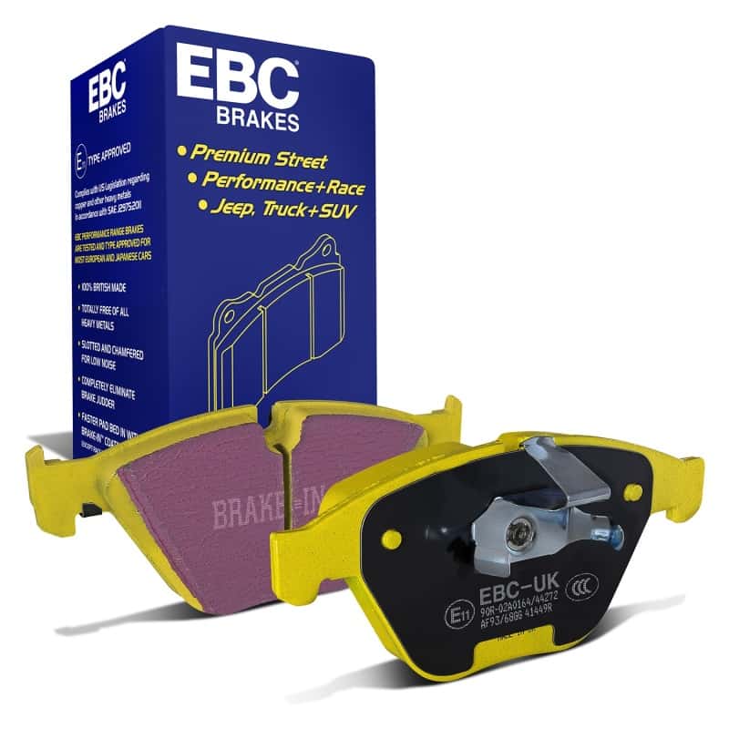 EBC — EBC 08-10 BMW M3 4.0 (E90) Yellowstuff Front Brake Pads
Disc Brake Pad - view 2