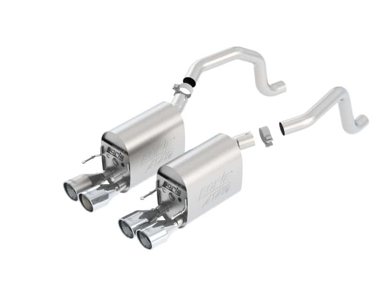 Borla — Borla 09-12 Chevy Corvette C6 Coupe/Convertible 6.2L 8cyl Aggressive ATAK Exhaust
Axle-Back System
ExhstSysKt - view 1